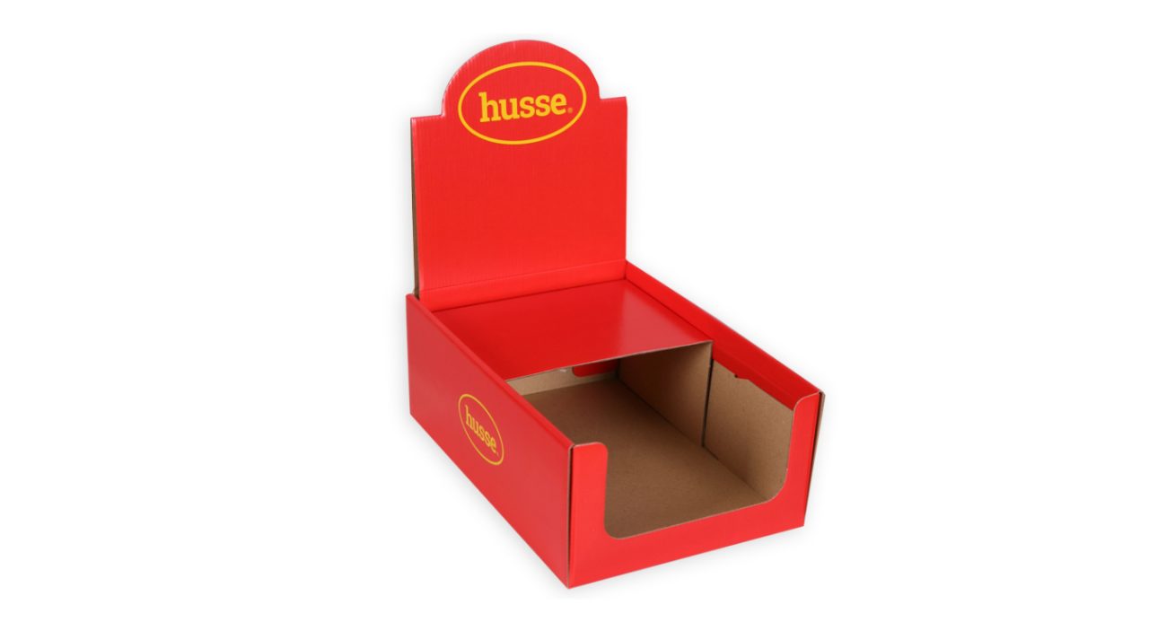 CAIXA EXPOSITORA EM CARTÃO - HUSSE