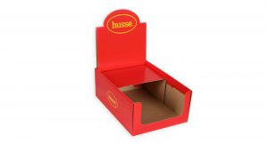 CAIXA EXPOSITORA EM CARTÃO - HUSSE