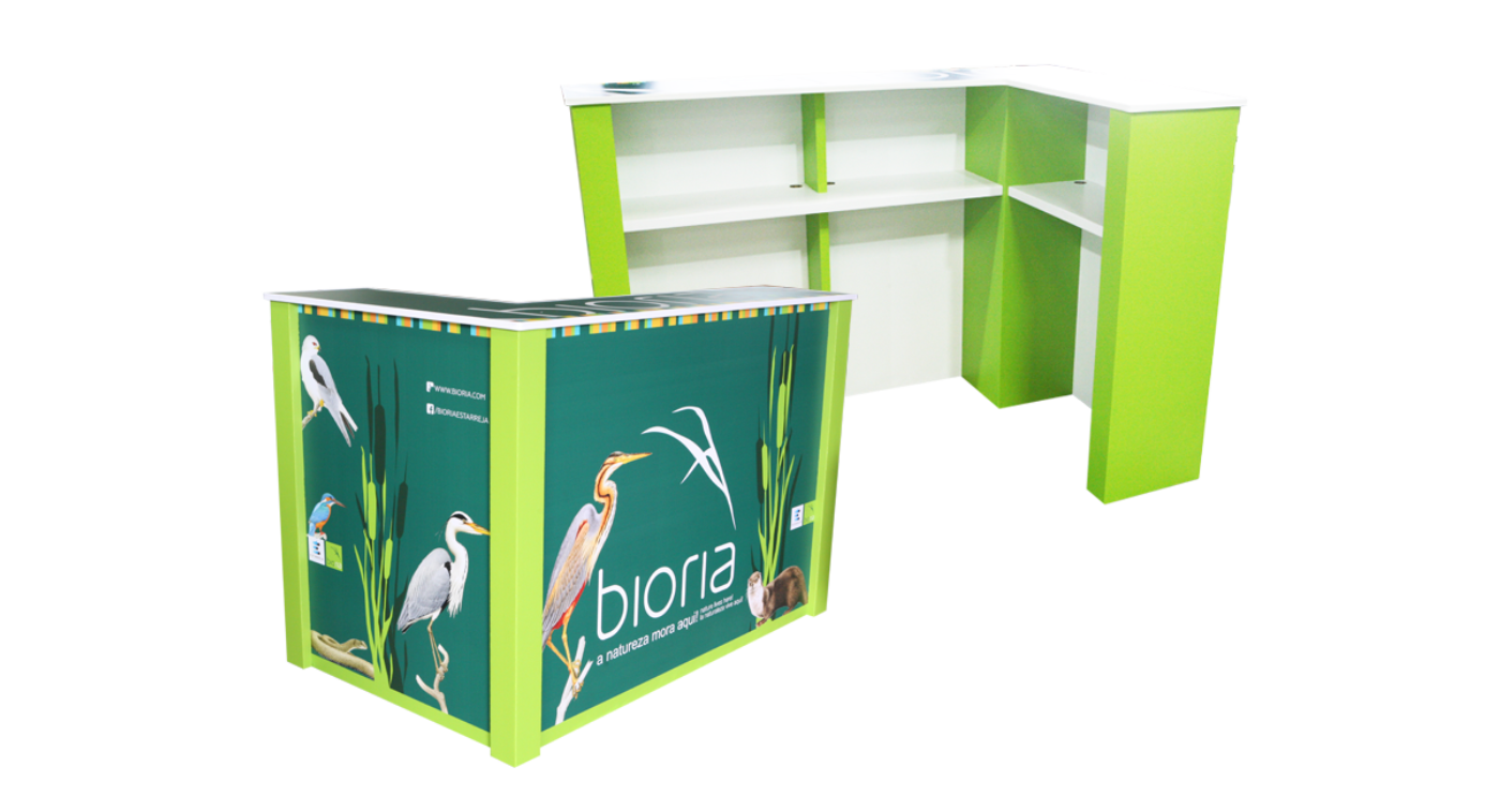 BALCÃO EM CARTÃO - BIORIA