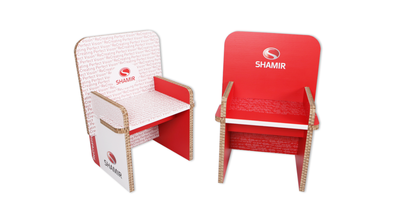 CADEIRAS EM CARTÃO - SHAMIR