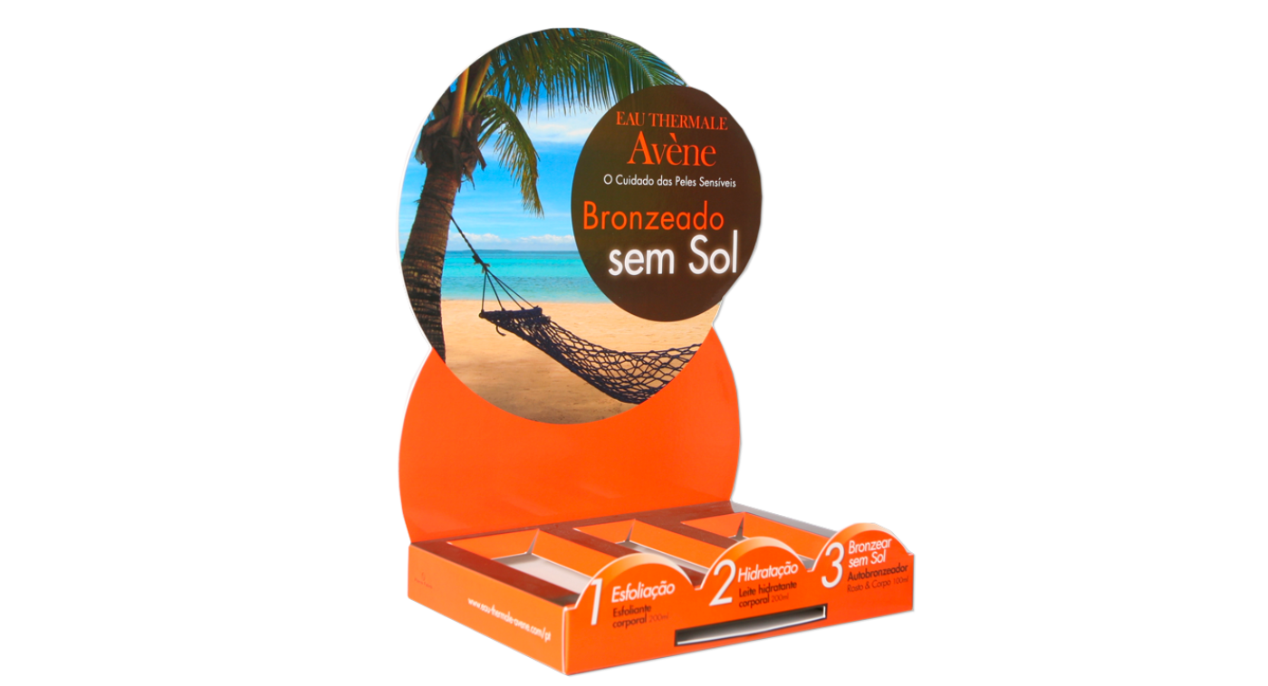EXPOSITOR DE BALCÃO COM 3 NINHOS - AVÈNE