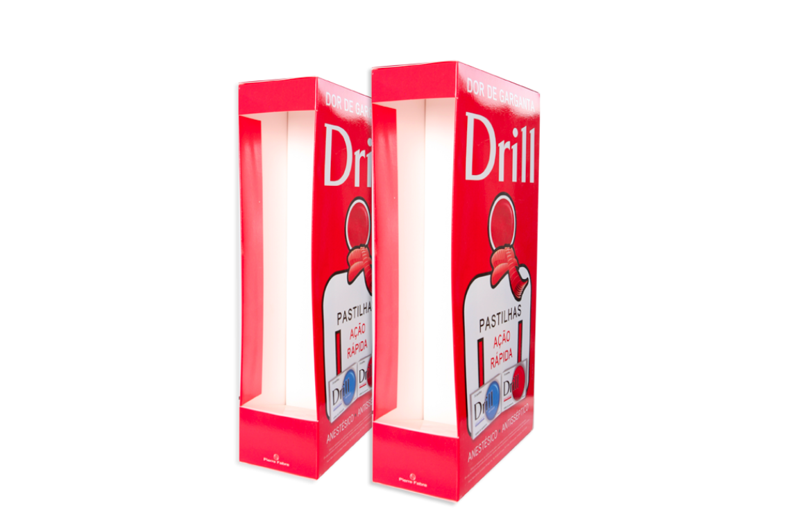 EXPOSITOR DE BALCÃO - DRILL