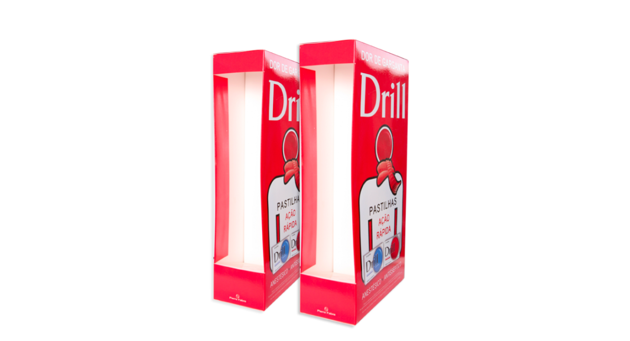 EXPOSITOR DE BALCÃO - DRILL