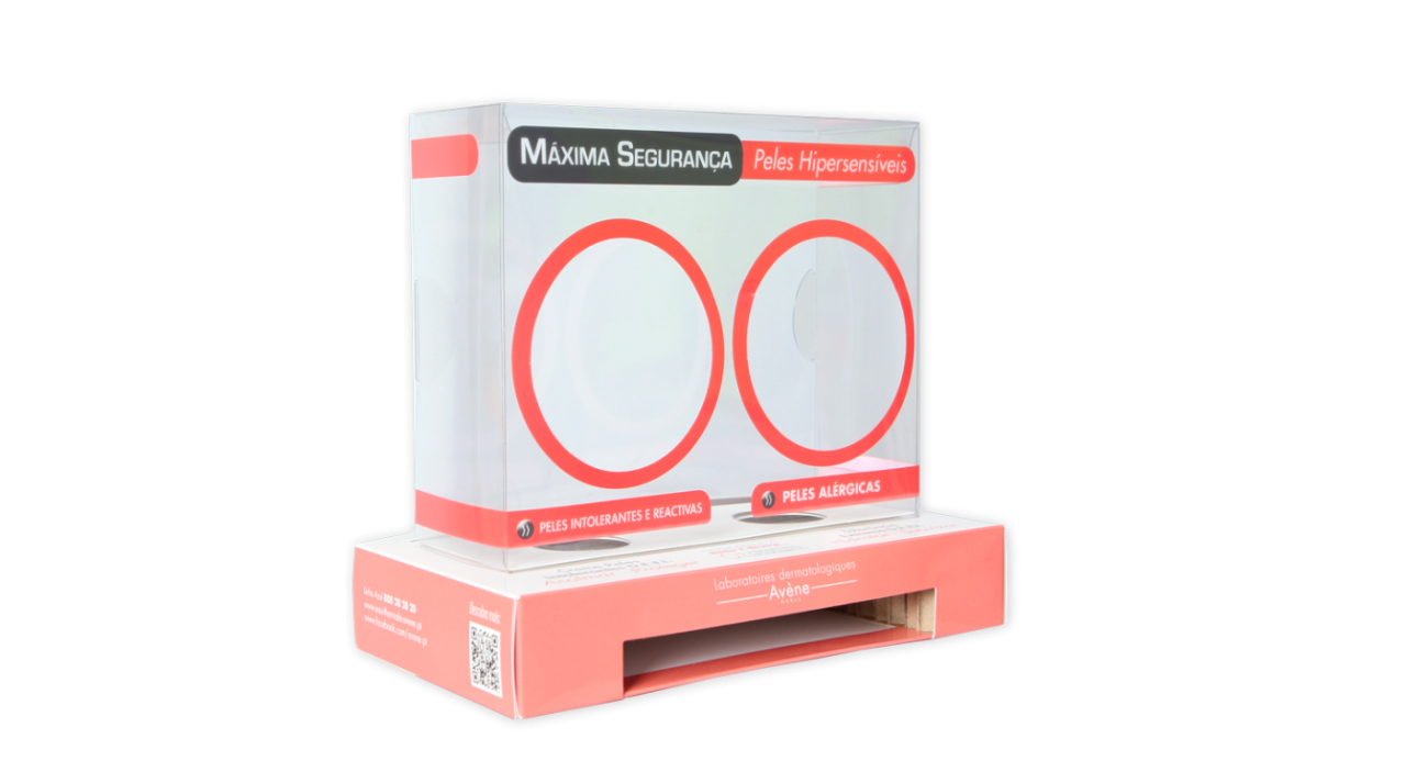 EXPOSITOR DE BALCÃO PARA PROMOÇÃO - AVÈNE