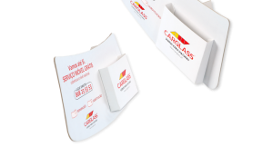 EXPOSITOR DE BALCÃO PARA FOLHETOS - CARGLASS